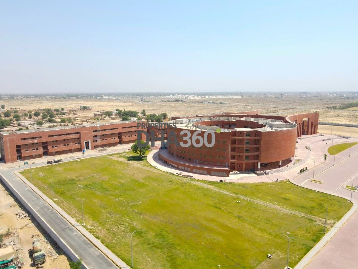 Sector D 10 Marla 60ft road plot for sale