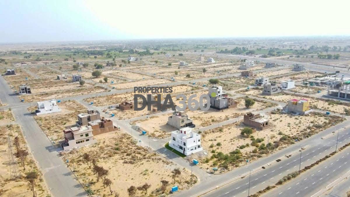 Sector D 10 Marla 60ft road plot for sale